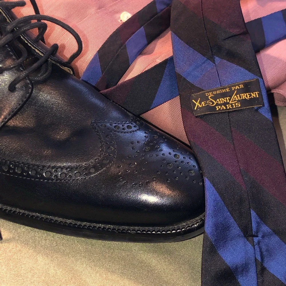 Men’s Cole Haan wing tip dress shoes size 13 - Picture 1 of 16